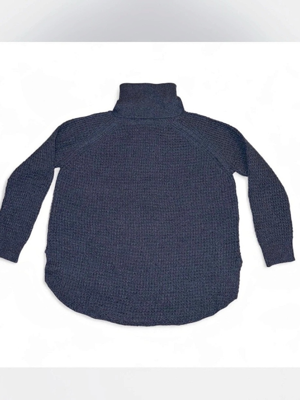 Turtleneck Sweater in Blue Like New